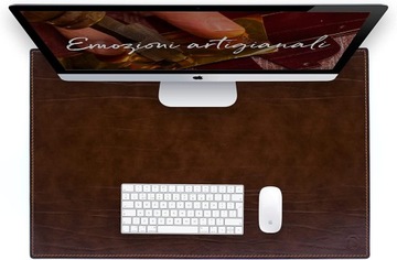 Skórzana podkładka na biurko pod laptopa 80x50 cm