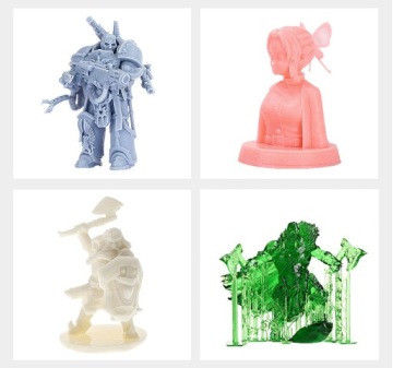 Anycubic Прозрачная смола на растительной основе, бесцветная, 1 кг, со слабым запахом