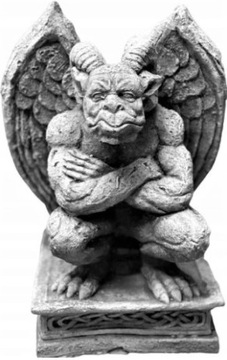 Gargulec Gremlin Skrzydlaty figura betonowa