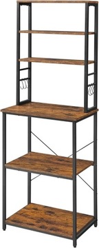 KITCHEN ISLAND шкаф-полка в ретро-рустикальном стиле с металлом LOFTOWA