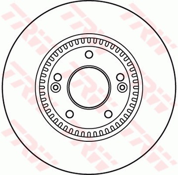 ПЕРЕДНИЕ ДИСКИ+КОЛОДКИ TRW HYUNDAI IX35