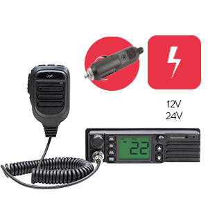 Radio Cb głośnik z przodu Pni9500 12/24V TIR Bus 1DIN półkieszeń