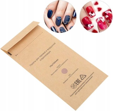 Пакет для стерилизации инструментов для ногтей 100 шт.