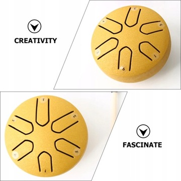 Миниатюрная детская игрушка с маленьким язычком Ethereal Drum