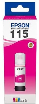 Tusz Epson 115 T07D34A L8160 L8180 czerwony oryg