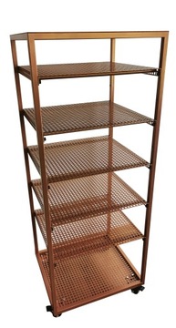 Regał na Kółkach/Wózek przemysłowy Metal Loft