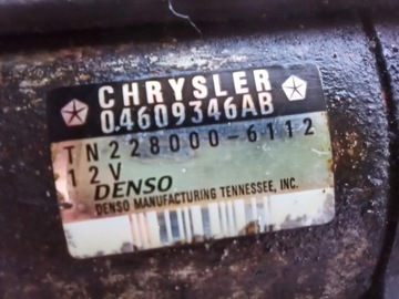 CHRYSLER 300M 3,5 V6 STARTÉR 04609346AB