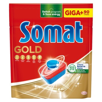 TABLETKI DO ZMYWARKI SOMAT GOLD GIGA+ 90 SZT