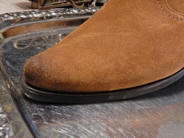 СТИЛЬНЫЕ КОВОВЫЕ БОТИНКИ, ИДЕАЛЬНАЯ КОЖА, CLASSIC CHOPER 45