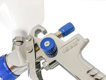 ПИСТОЛЕТ ДЛЯ ПОКРАСКИ HVLP, НАСАДКА 1,3мм, БАК 600 МЛ