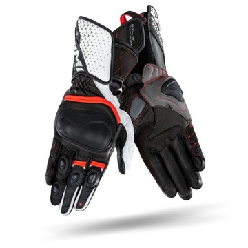 Мужские мотоциклетные перчатки SHIMA ST-3 RED БЕСПЛАТНО