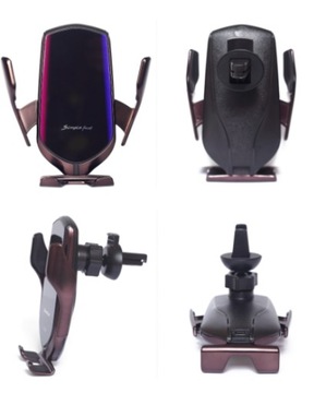 ДЕРЖАТЕЛЬ С ИНДУКТИВНЫМ ЗАРЯДКОМ АВТОМОБИЛЬНЫЙ АВТОМАТИЧЕСКИЙ ДЛЯ ТЕЛЕФОНА ИНДУКЦИОННЫЙ