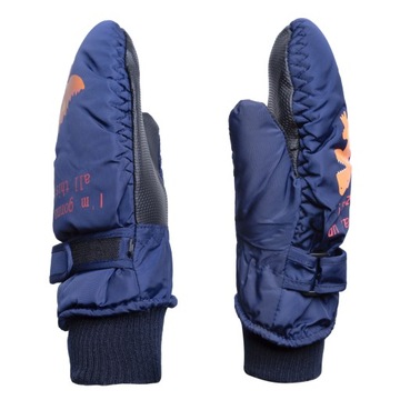 ДЕТСКИЕ ЗИМНИЕ ЛЫЖНЫЕ ПЕРЧАТКИ, УТЕПЛЕННЫЕ, ОДИН ПАЛЕЦ