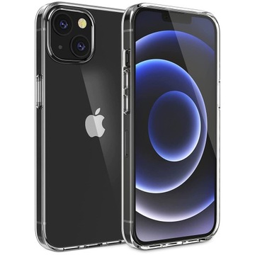Чехол для iPhone 13 / iPhone 14 ПРОЗРАЧНЫЙ + 6xСТЕКЛА