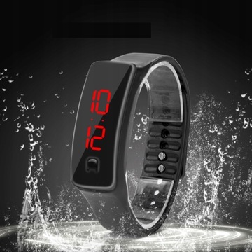 ЧАСЫ УНИСЕКС СВЕТОДИОДНЫЕ ЧАСЫ ДЛЯ ДЕТЕЙ, ЦИФРОВЫЕ