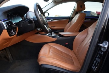 BMW Seria 5 G30-G31 Limuzyna 520d 190KM 2019 BMW Seria 5 Bezwypadek SalonPL xDrive LuxuryLine Tempomat Kamera FV, zdjęcie 7