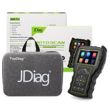 Интерфейс JDIAG M100 PRO OBD-2 для мотоциклов, скутеров
