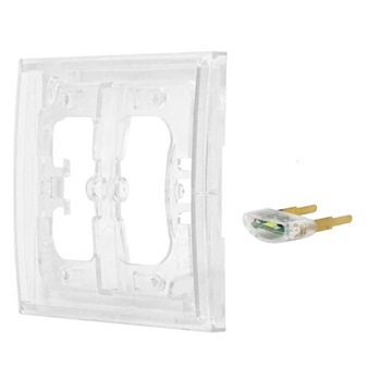 ДВОЙНОЙ ПЕРЕКЛЮЧАТЕЛЬ С ПОДСВЕТКОЙ