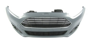 Бампер передний Ford Fiesta MK7 LIFT 13 - 17 Комплект!