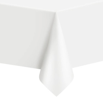 Obrus foliowy Biały 137x274 cm