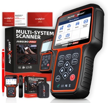 ДИАГНОСТИЧЕСКИЙ ТЕСТЕР autoXscan RS830PRO 1 МАРКА PL