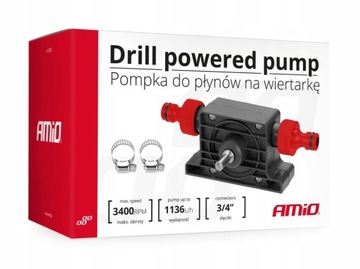 СВОБОДНЫЙ НАСОС ДЛЯ ДРЕЛЬ ДЛЯ СЛИВА ТОПЛИВА И ЖИДКОСТЕЙ