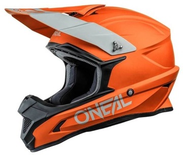 Kask motocyklowy enduro O'Neal 1 SRS SOLID orange XL crossowy pomarańczowy