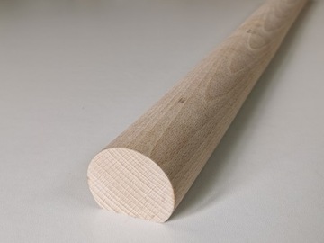 PORĘCZ BUK pochwyt BALUSTRADA fi53mm 200cm bukowa