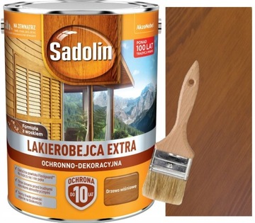 SADOLIN EXTRA LAKIEROBEJCA 5L DRZEWO WIŚNIOWE +PĘD