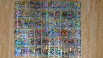 60x karty POKEMON tag team