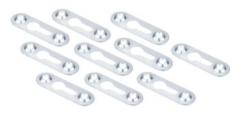 Zawieszka meblowa WPUSZCZANA 12,5x42x8mm 10 sztuk
