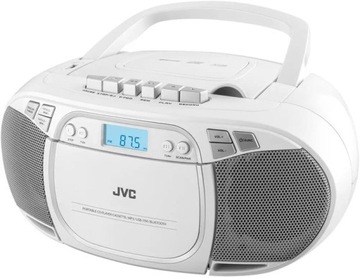 ГОЛОВНОЕ УСТРОЙСТВО БУМБОКС RC-E451W JVC FM CD AUX MP3 USB Белый