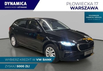 Skoda Scala Hatchback Facelifting 1.0 TSI 115KM 2024 Skoda Scala VAT 23 Selection 1.0TSI 115KM DSG 2024 r., salon PL, I wlascic