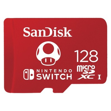 SANDISK NINTENDO SWITCH micro SD XC 128 ГБ V30 A1