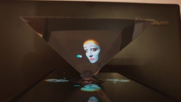 ПРОЕКТОР ГОЛОГРАФИЧЕСКОЕ НАЛОЖЕНИЕ ГОЛОГРАММНАЯ ПРИЗМА 3D ПИРАМИДА ДЛЯ ТЕЛЕФОНА