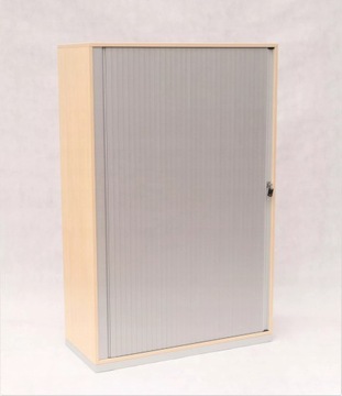 Szafa biurowa Steelcase 4 OH wysoka 1 roleta
