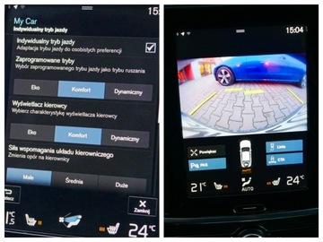 Volvo S90 II Sedan 2.0 D3 150KM 2020 Volvo S90 R-Design Kraj. nappa 4xPamięć ACC Keyles Blis Kamera Pilot Assist, zdjęcie 11