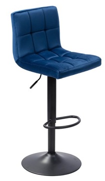 HOKER BAROWY TAPICEROWANY N12P NIEBIESKI VELVET
