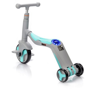 Трехколесный велосипед, самокат и коляска METEOR