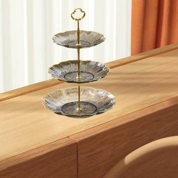 Подставка для кексов Подставка для торта 3-х ярусный журнальный столик
