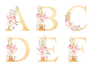 INITIALS Набор из 3-х детских постеров Кролик А3