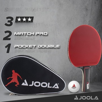 Ракетка для пинг-понга JOOLA Match Pro x2 БЕСПЛАТНЫЙ НАБОР ДЛЯ ТЕННИСА