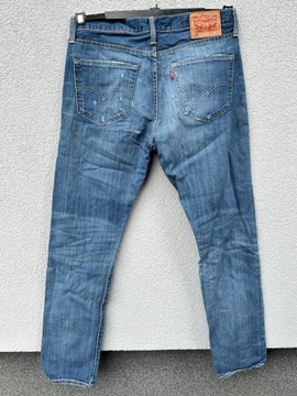 Levis 508 niebieskie spodnie jeansowe W32 L32 levi’s strauss