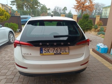 Skoda Scala Hatchback 1.5 TSI 150KM 2021 Skoda Scala STYLE 1.5 TSI 1.5 TSI 150KM salon PL Serwis , po serwisie, zdjęcie 18