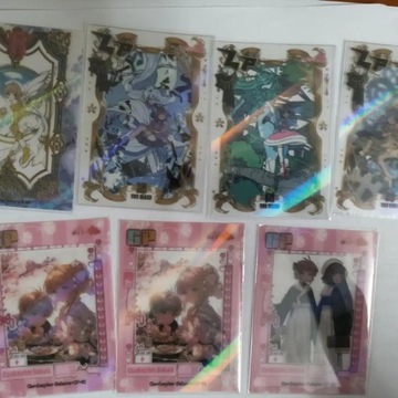 Аниме Captor KINOMOTO SAKURA LI SYAORAN DAIDOUJI Коллекция карточек