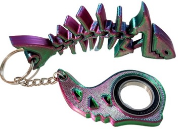 Keyspinner Keyrambit + Rekinek TikTok Key -FLEX brelok