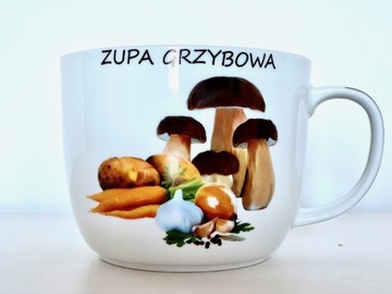 Banquet Kubek na Zupę Grzybową z Przepisem 730ml