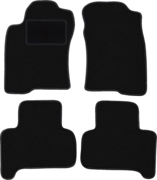 velurové autokoberce pro vůz Toyota Land Cruiser J120 5-dveře (2002-20)