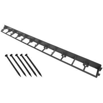 Obrzeże trawnikowe H78 ogrodowe + 5 kotew Palisada
