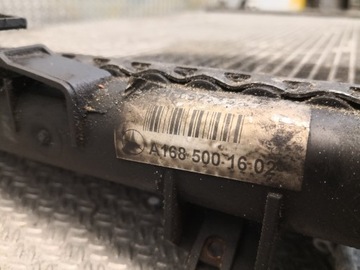 1685001602 CHLADIČ VODY 1.7 CDI 414.700 67 2003 MERCEDES-BENZ VANEO (414)